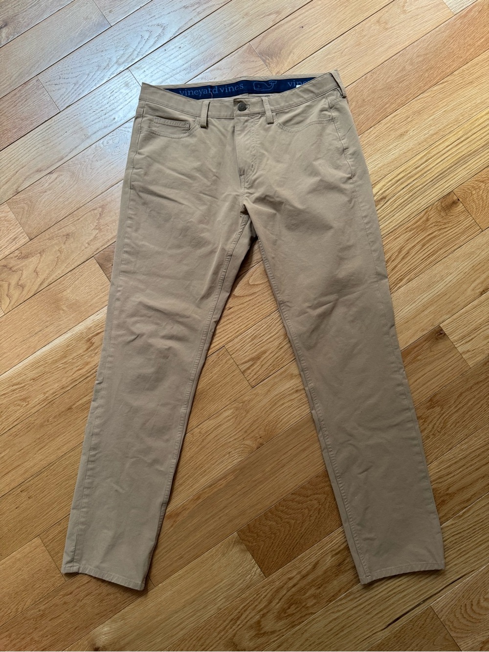 Vineyard Vines Men’s Performance Pants Khaki 32x32 Stretch Chinos